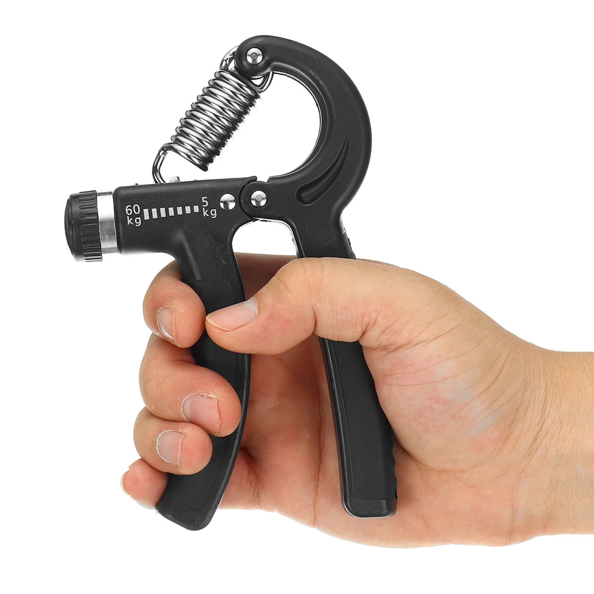 Exercise Tool Hand Gripper - Hand Gripper 60 kg with Counter | Forearm Exercise Equipment Adjustable | Hand gripper Forearm Grip for Men Gym