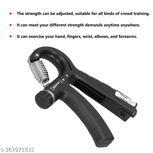 Exercise Tool Hand Gripper - Hand Gripper 60 kg with Counter | Forearm Exercise Equipment Adjustable | Hand gripper Forearm Grip for Men Gym
